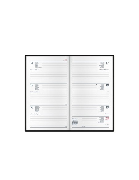 EGADI  TASCABILE SETTIMANALE VERT 8x14